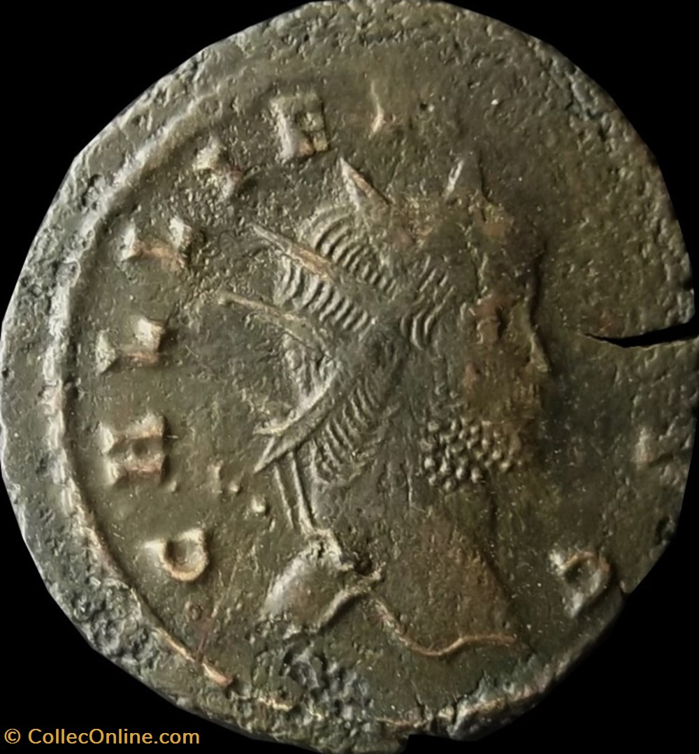 Gallien (Publius Licinius Egnatius Gallienus) ric 181 Épouse : Salonine monnaies antiques romaines republicaines imperiales gallien publius licinius egnatius gallienus ric 181 epouse salonine