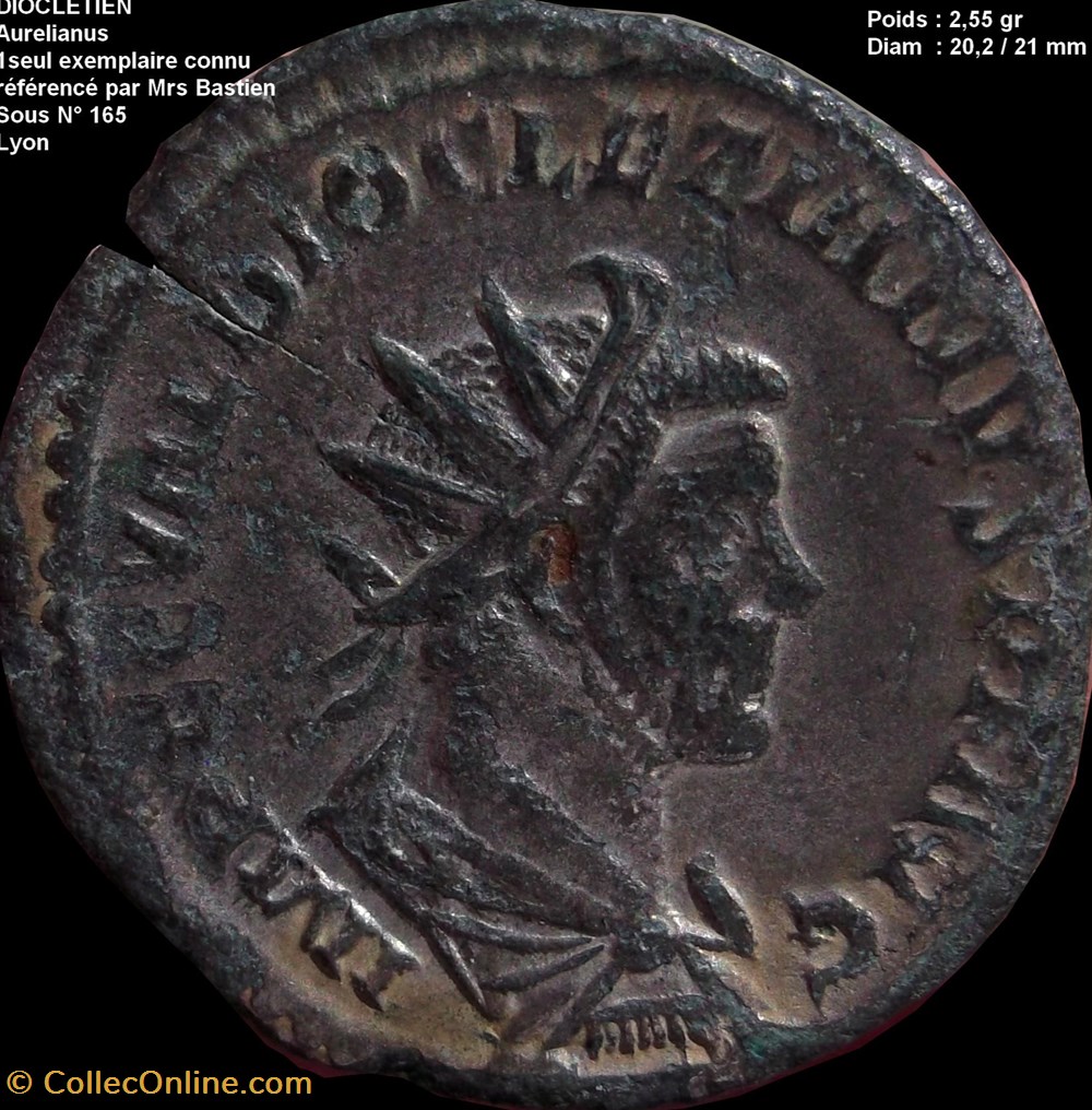monnaies antiques romaines imperiales republicaines aurelianus de diocletien