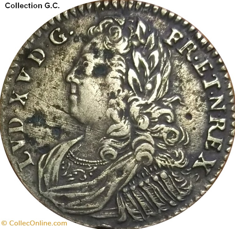 - SACRE À REIMS Louis XV 1722 monnaie monde pologne sacre a reims louis xv 1722