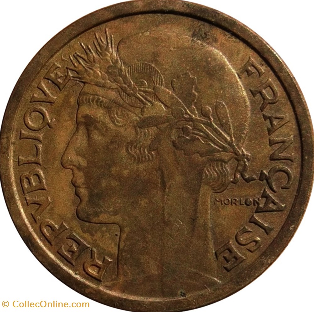 1 franc Morlon 1937 Paris F.219/8 monnaies 1 franc morlon 1937 paris f 219 8