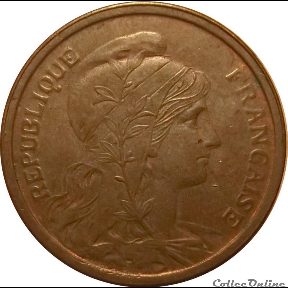 Deux Centimes Daniel Dupuis 1912 monnaie france moderne deux centimes daniel dupuis 1912