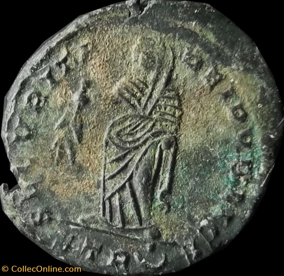 HELENE mère de Constantin , épouse de Constance Clore ric 481 monnaies antiques romaines republicaines imperiales helene mere de constantin epouse de constance clore ric 481