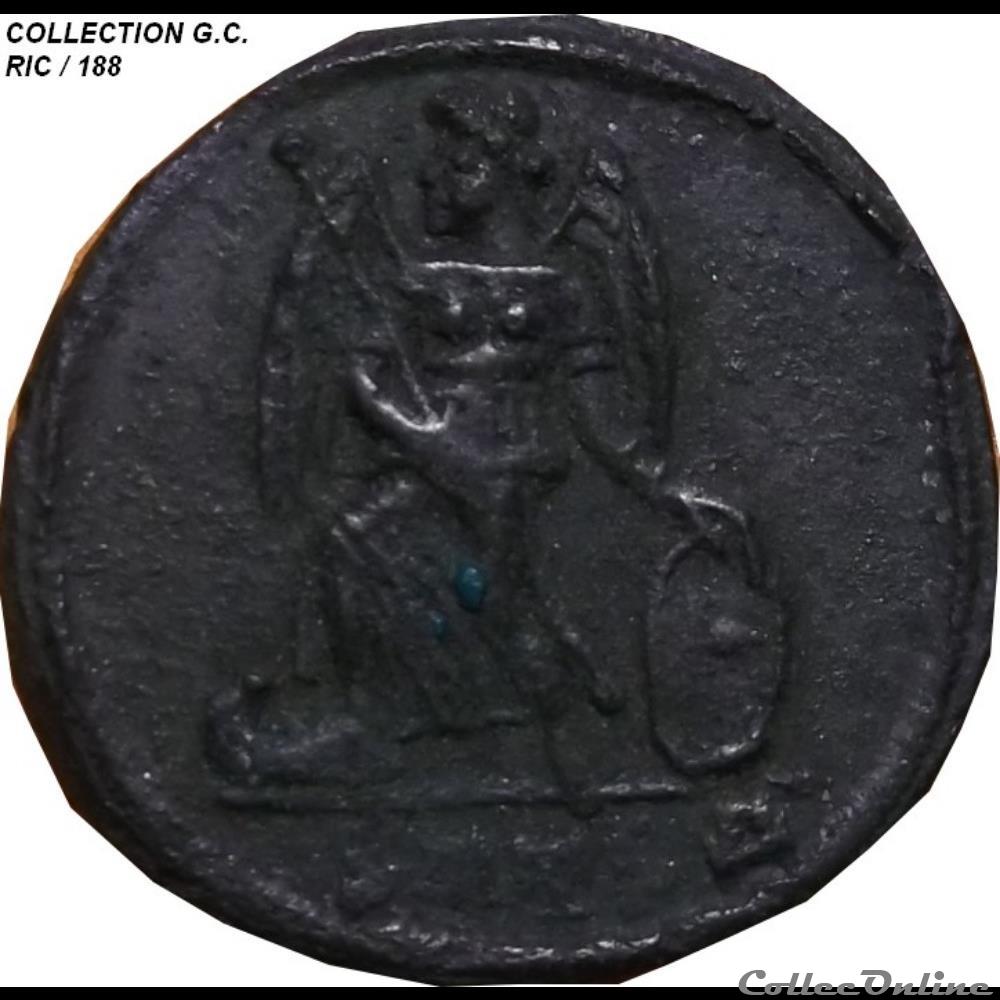 CONSTANTINOPOLIS RIC 188 monnaie antique romaine constantinopolis ric 188