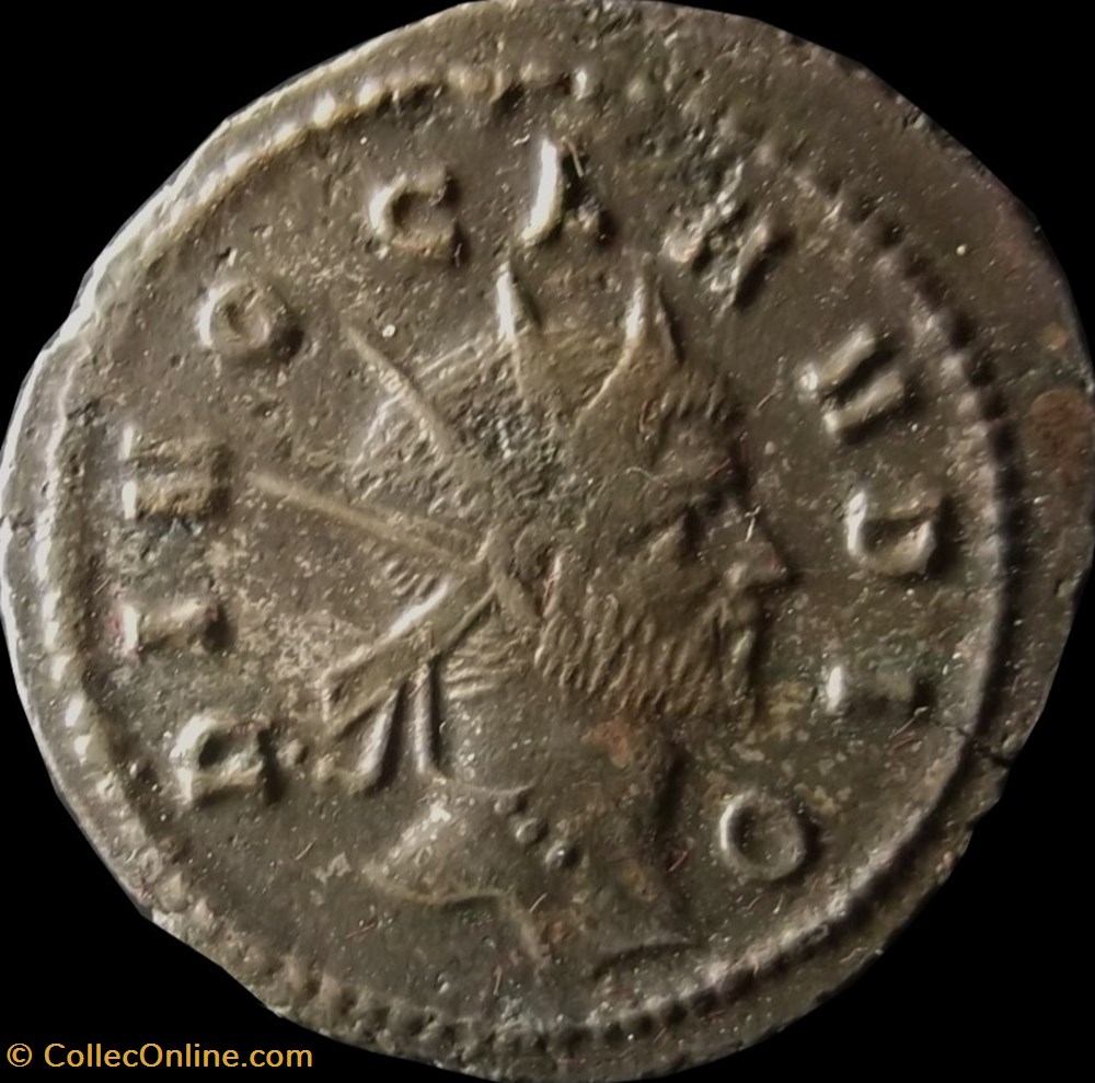 CLAUDE II LE GOTHIQUE Antoninien RIC 261 monnaies antiques romaines republicaines imperiales claude ii le gothique antoninien ric 261