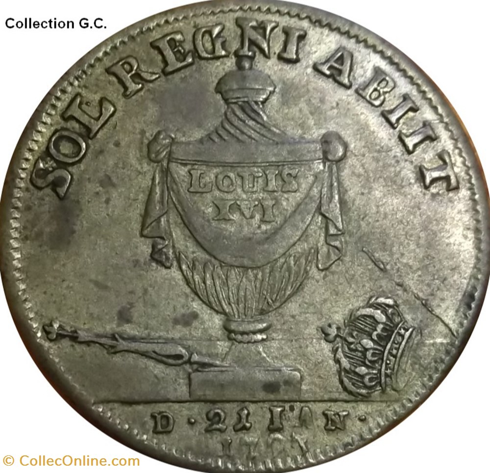 LOUIS XVI LOUIS XVI n.d. monnaie monde pologne louis xvi louis xvi n d