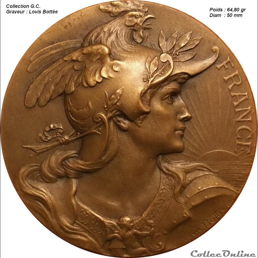 france empire medaille potagers militaires 1914 1918