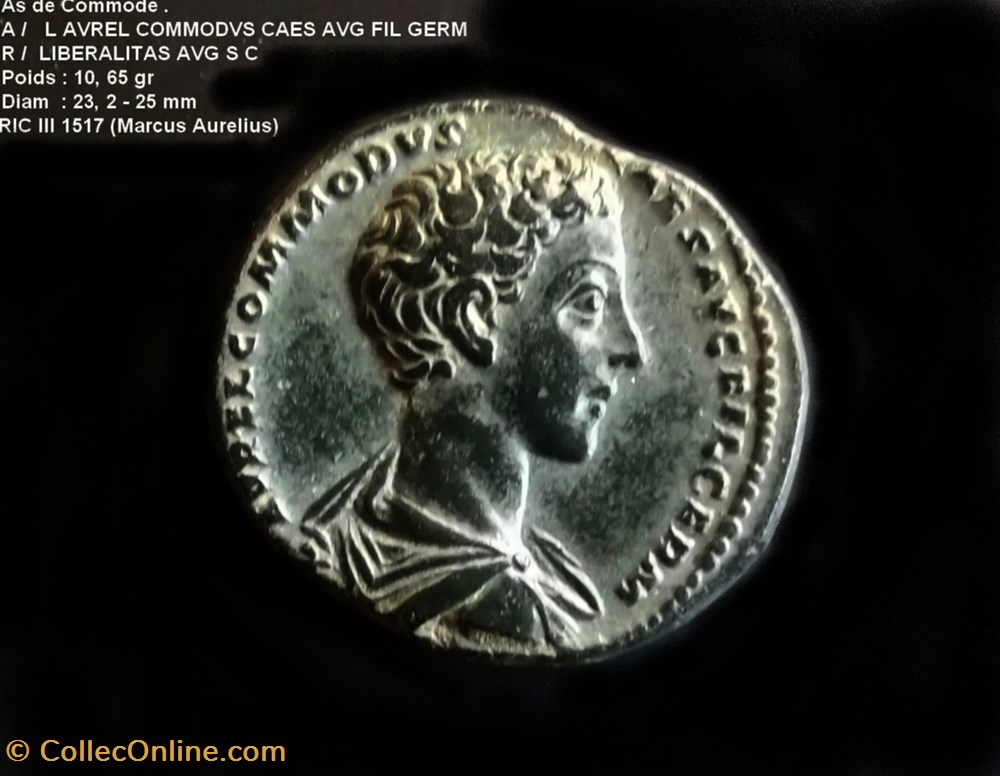 monnaies antiques a romaines republicaines imperiales commode