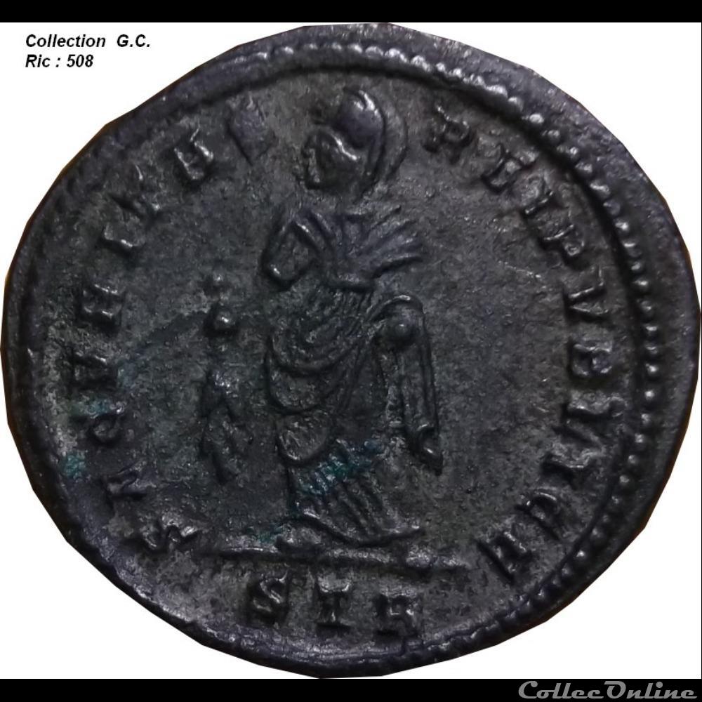 HELENE RIC 458 monnaie antique romaine helene ric 458