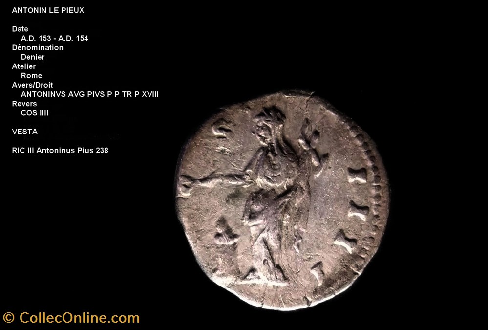 monnaies antiques romaines republicaines imperiales antonin le pieux