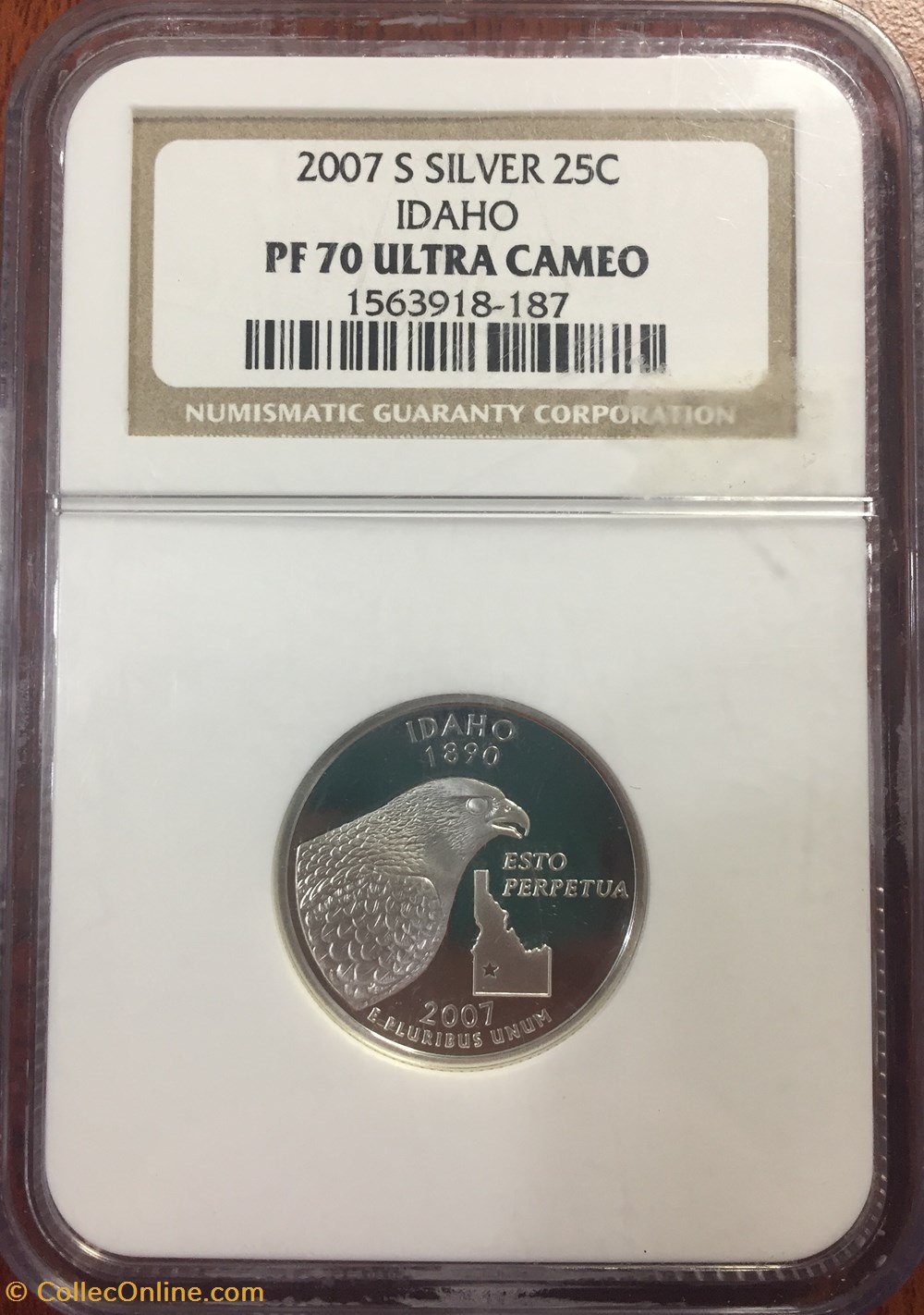 2007 S IDAHO FIFTY STATE coins 2007 s idaho fifty state