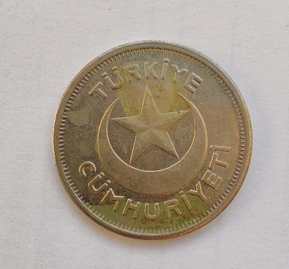 1935 1 kurus R1 coins world turkey 1935 1 kurus r1