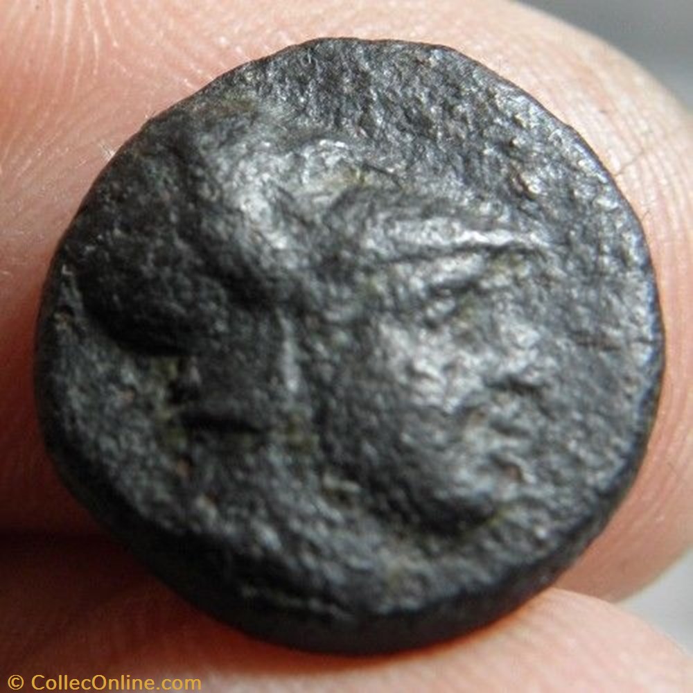 D.Poliorketes AE15 prow 2 coin ancient b c to greek d poliorketes ae15 prow