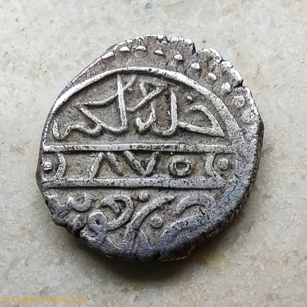 coins islamic to anatolian beylics karaman 870 ah konya pir ahmed bey 00247