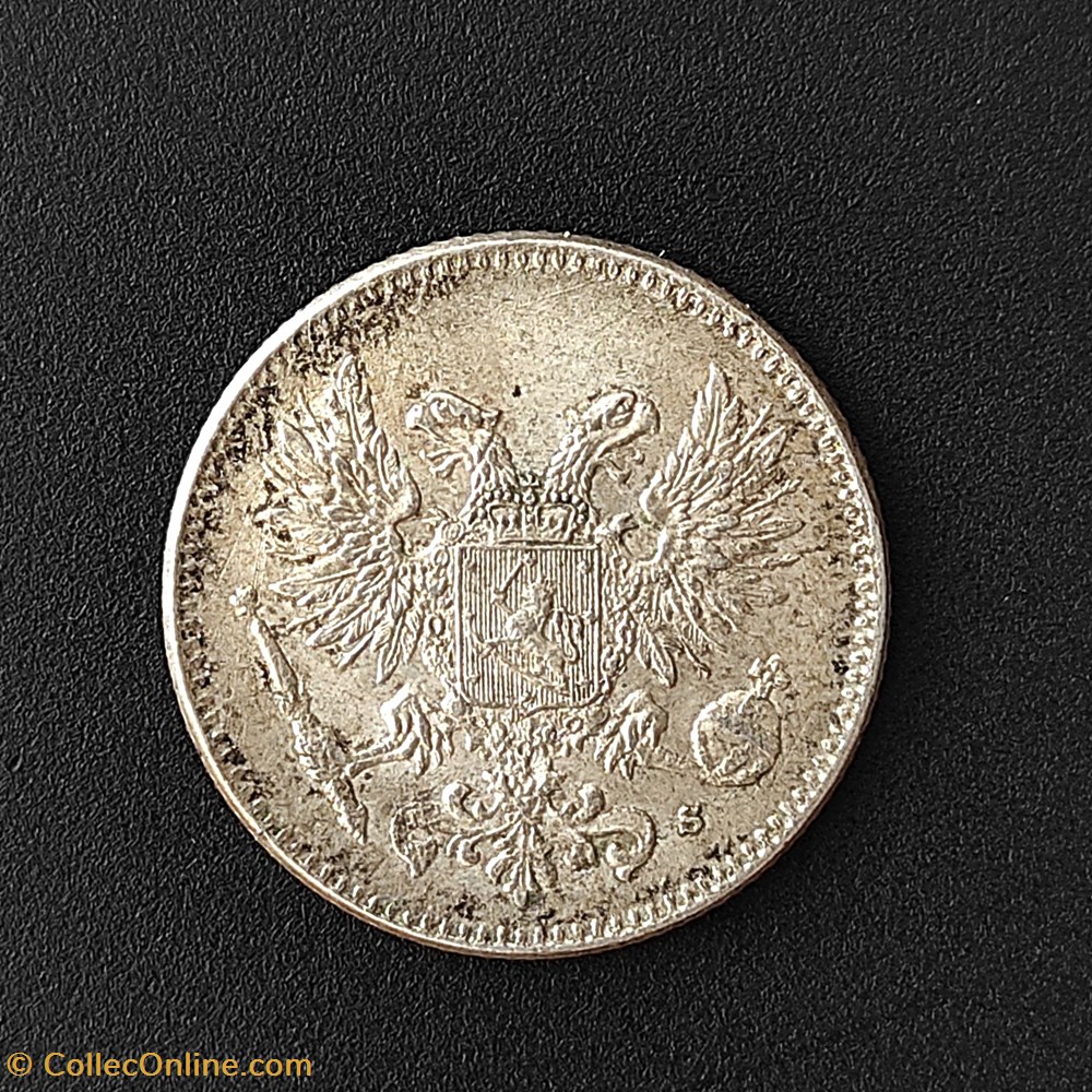 coins world russia russian empire 1917 pennia 50