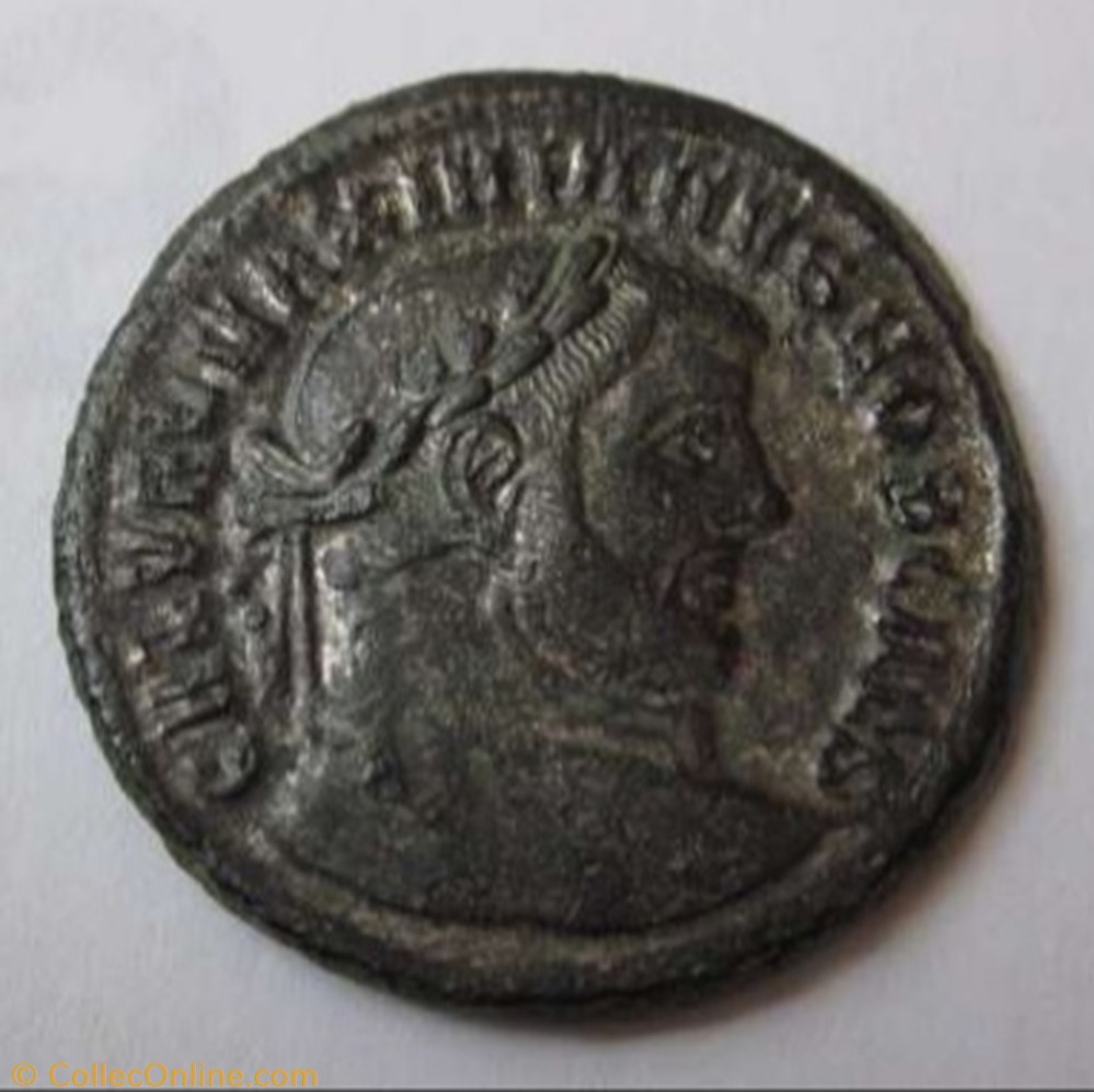 293-311 Galerius /Genius - Thessalonica coins ancient to romans imperial and republican 293 311 galerius genius thessalonica