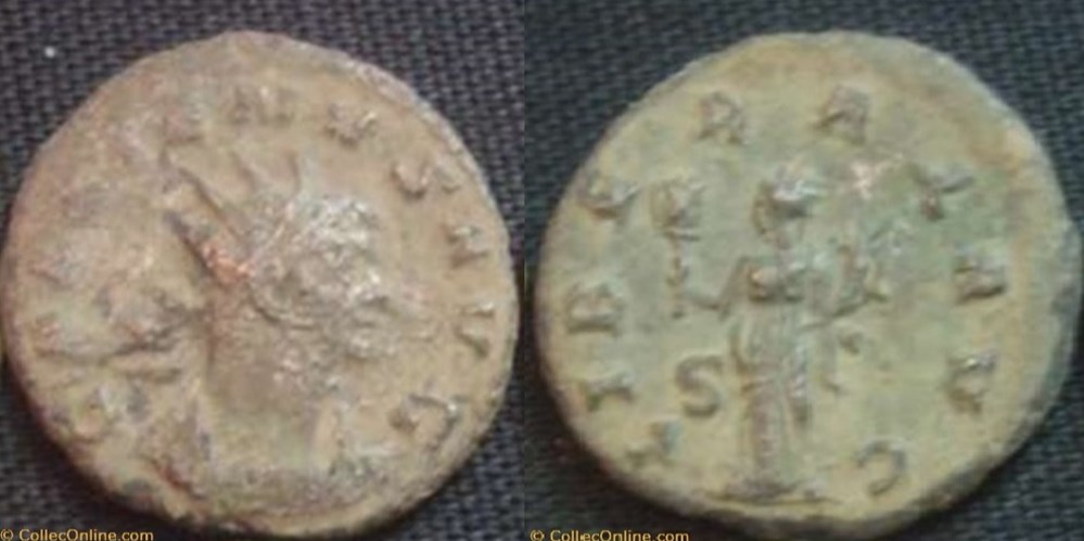 253-268 Gallienus /Liberalitas - Rome coins ancient to romans imperial and republican 253 268 gallienus liberalitas rome