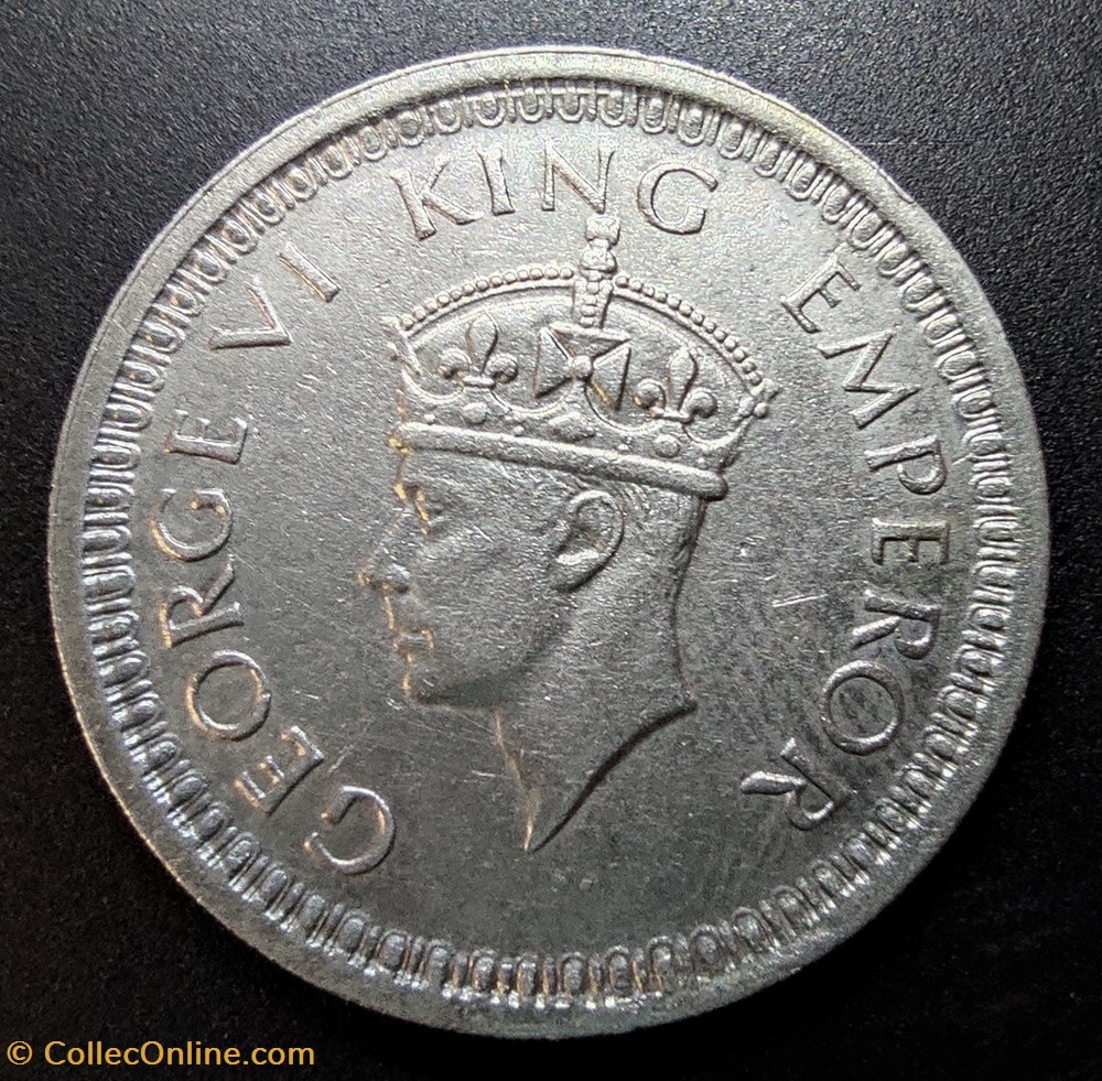 coins world british india 1944 rupee