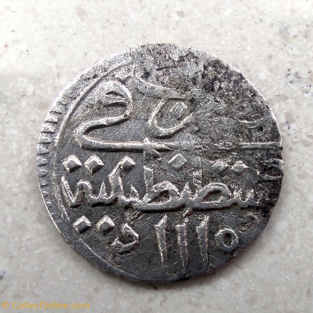23.Ahmed III. para 1115AH Konstantiniye coins european medieval to ottoman empire 23 ahmed iii para 1115ah konstantiniye