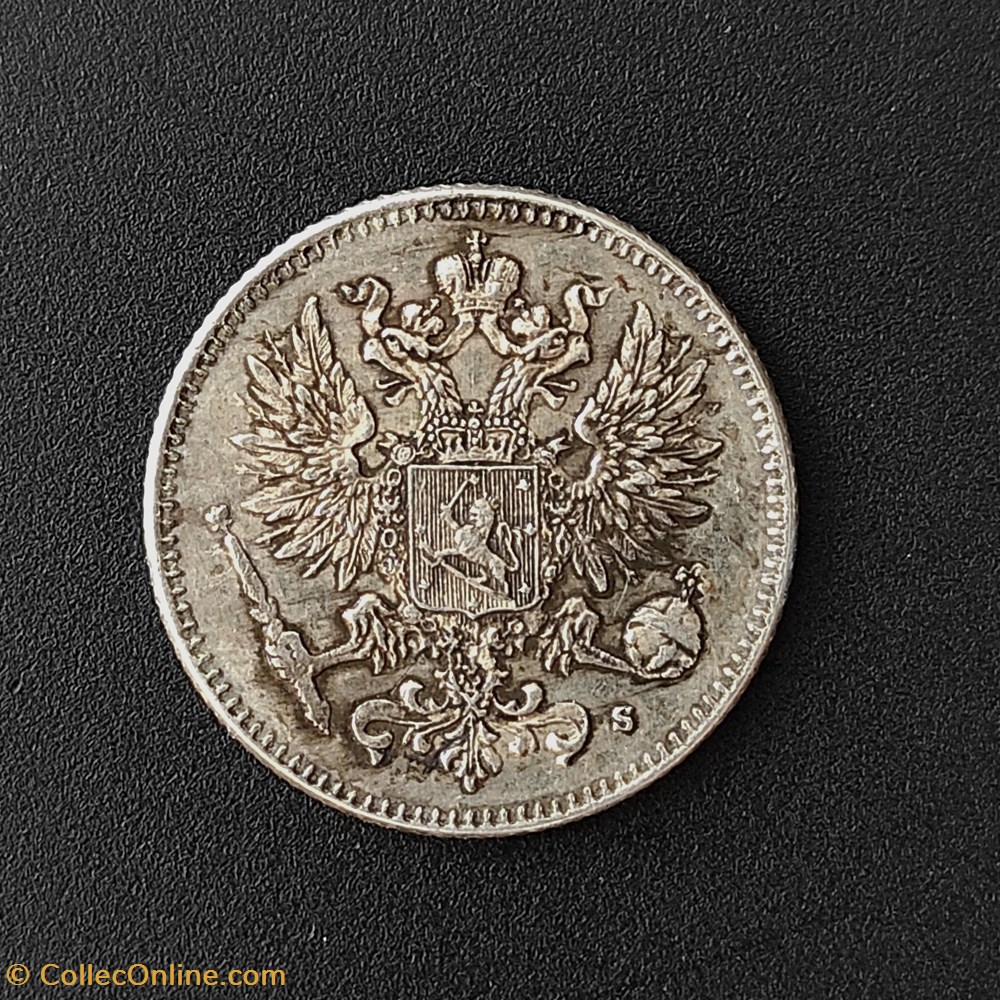 coins world russia russian empire 1916 pennia 50