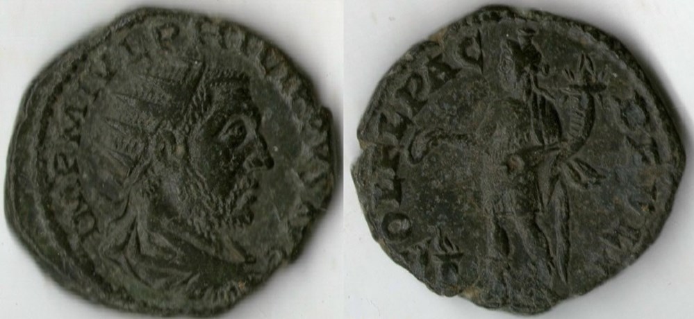 244-249 Philippus I, Homonoia, AE22 coins ancient to romans provincial 244 249 philippus i homonoia ae22