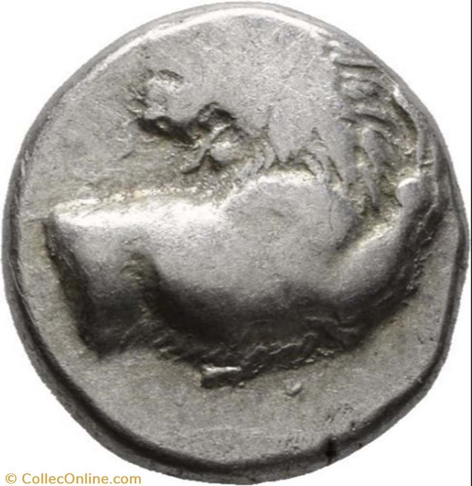 Thrace Hersonesos AR hemidrachm coin ancient b to greek thrace hersonesos ar hemidrachm