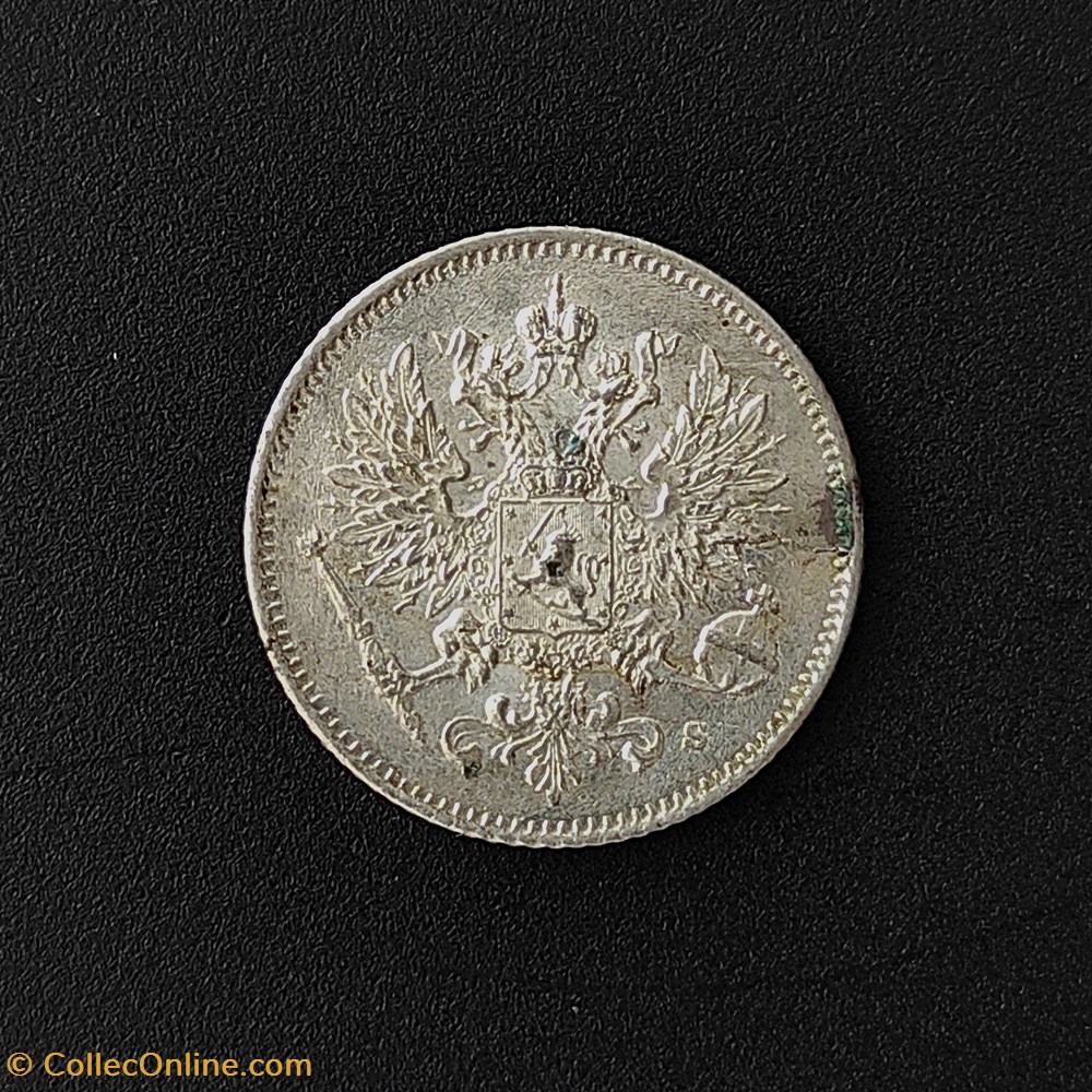 coins world russia russian empire 1917 pennia 25