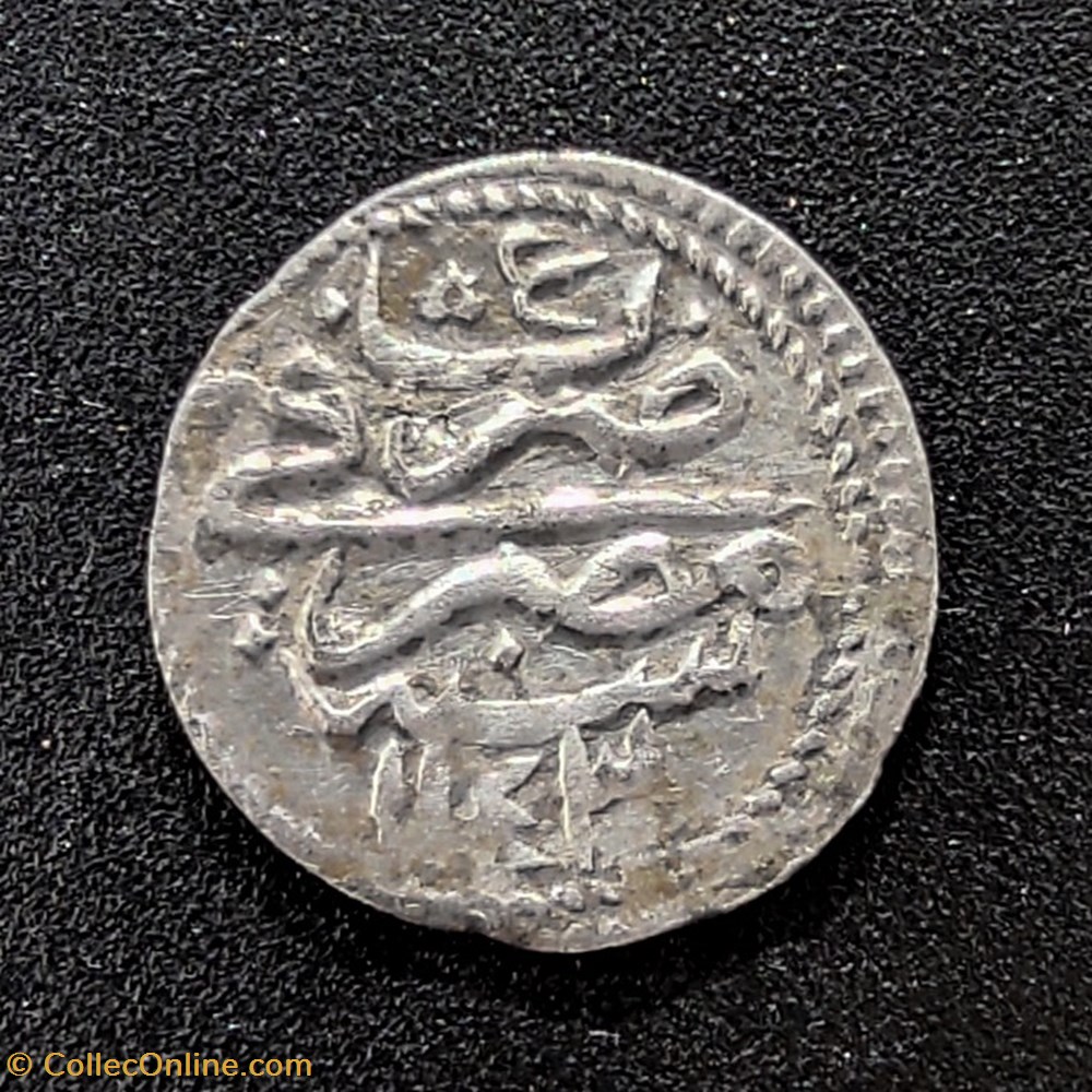Mahmud I. 1143AH Misir coins european medieval to ottoman empire mahmud i 1143ah misir