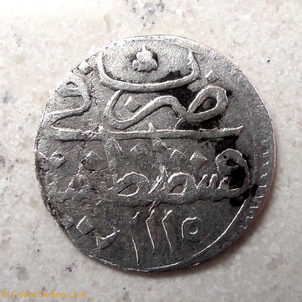 23.Ahmed III. para 1115AH Konstantiniye coins european medieval to ottoman empire 23 ahmed iii para 1115ah konstantiniye