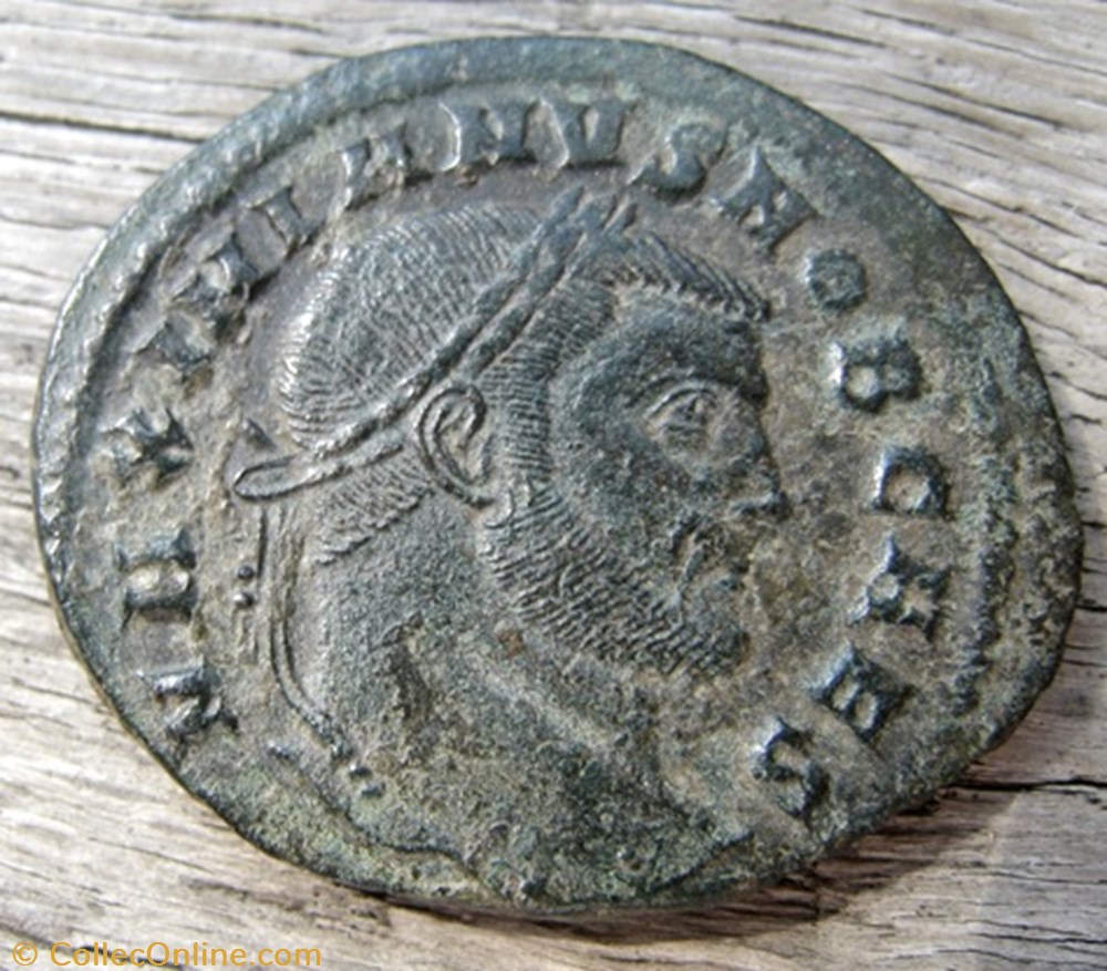 coins ancient to romans imperial and republican 293 311 galerius moneta rome