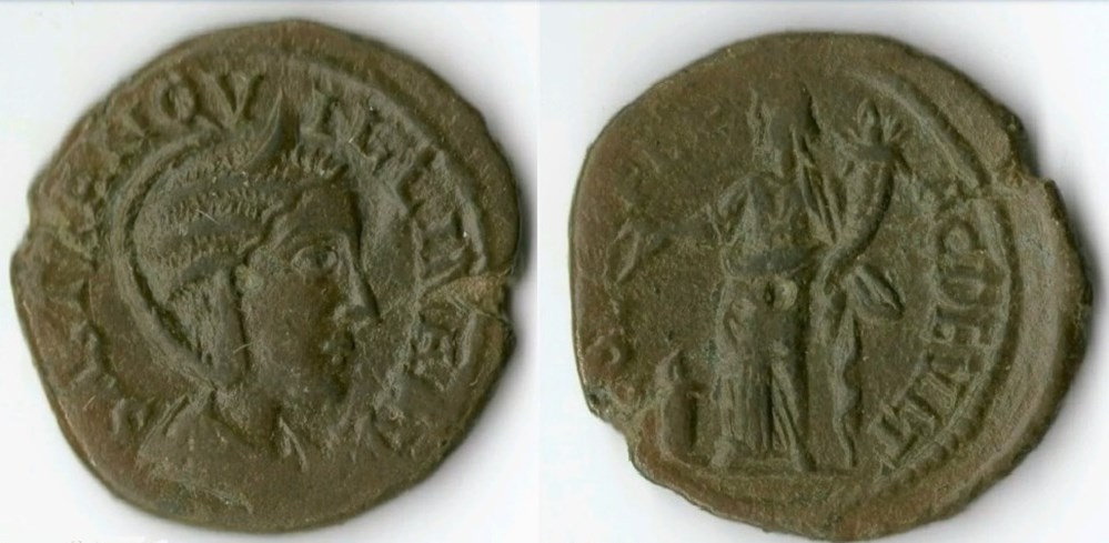 241-244 Tranquillina, Homonoia, AE23 coins ancient to romans provincial 241 244 tranquillina homonoia ae23