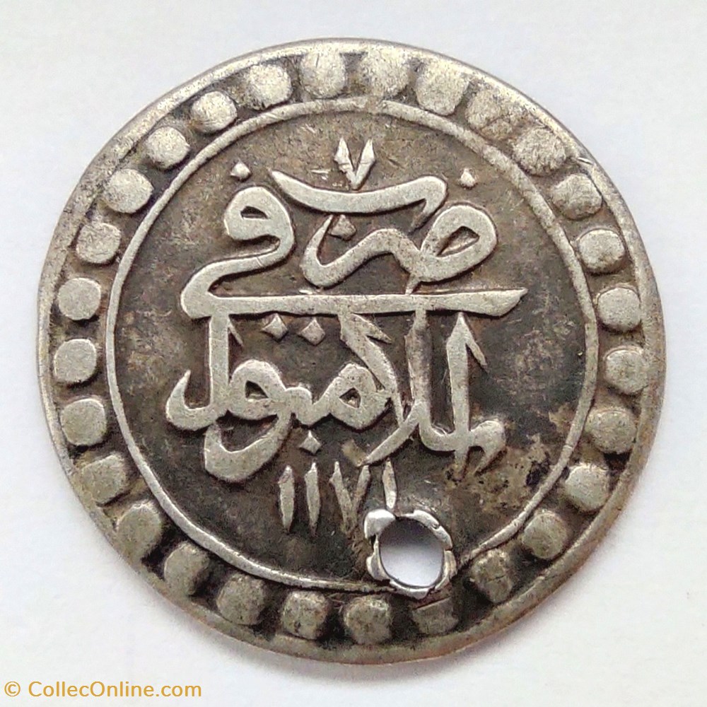 Mustafa III. P10 Islambol 1171/7 AH coins european medieval to ottoman empire mustafa iii p10 islambol 1171 7 ah