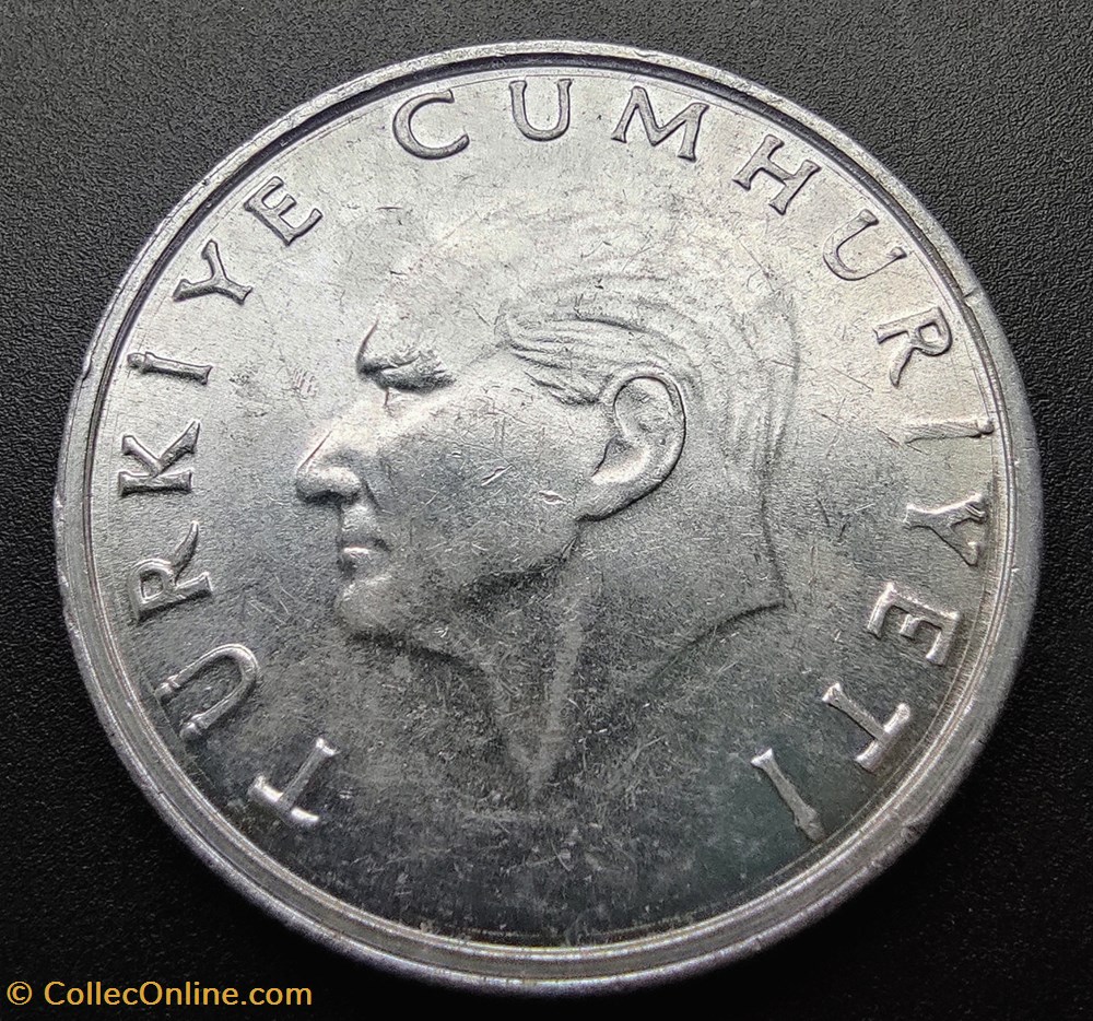 1988 lira 25 Aluminium coins world turkey 1988 lira 25 aluminium
