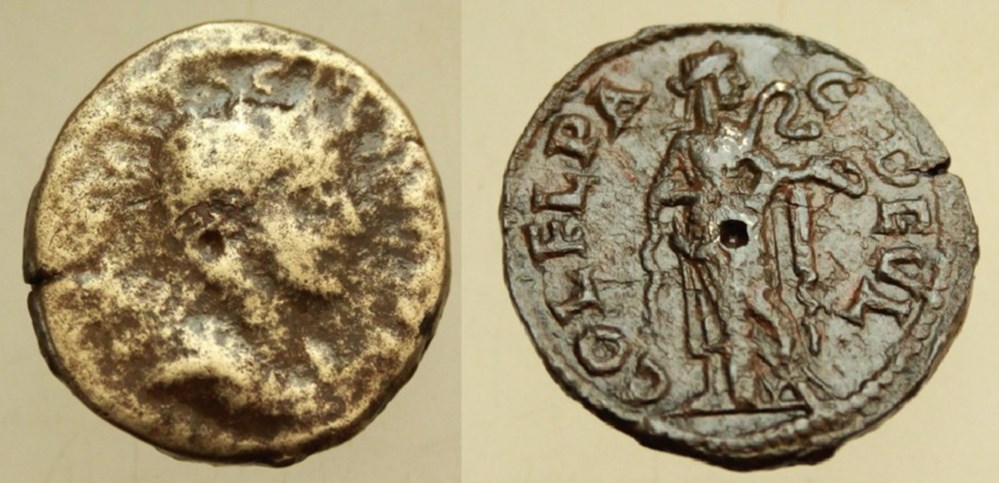 coins ancient to romans provincial 244 249 otacilia severa hygieia ae23