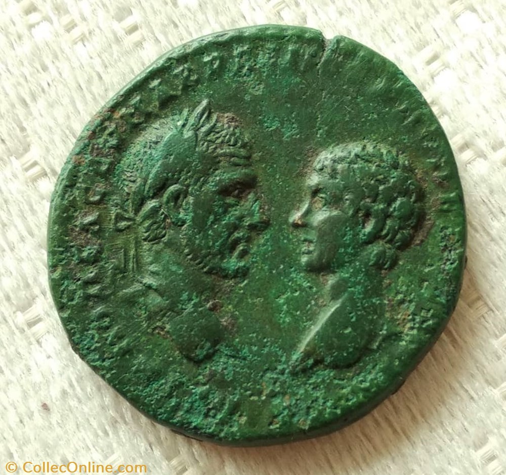 217-218 Macrinus, Marcianopolis coins ancient to romans provincial 217 218 macrinus marcianopolis