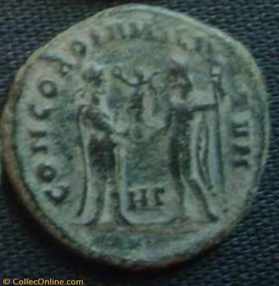286-310 Maximinianus /Concordia - Heraclea coins ancient to romans imperial and republican 286 310 maximinianus concordia heraclea