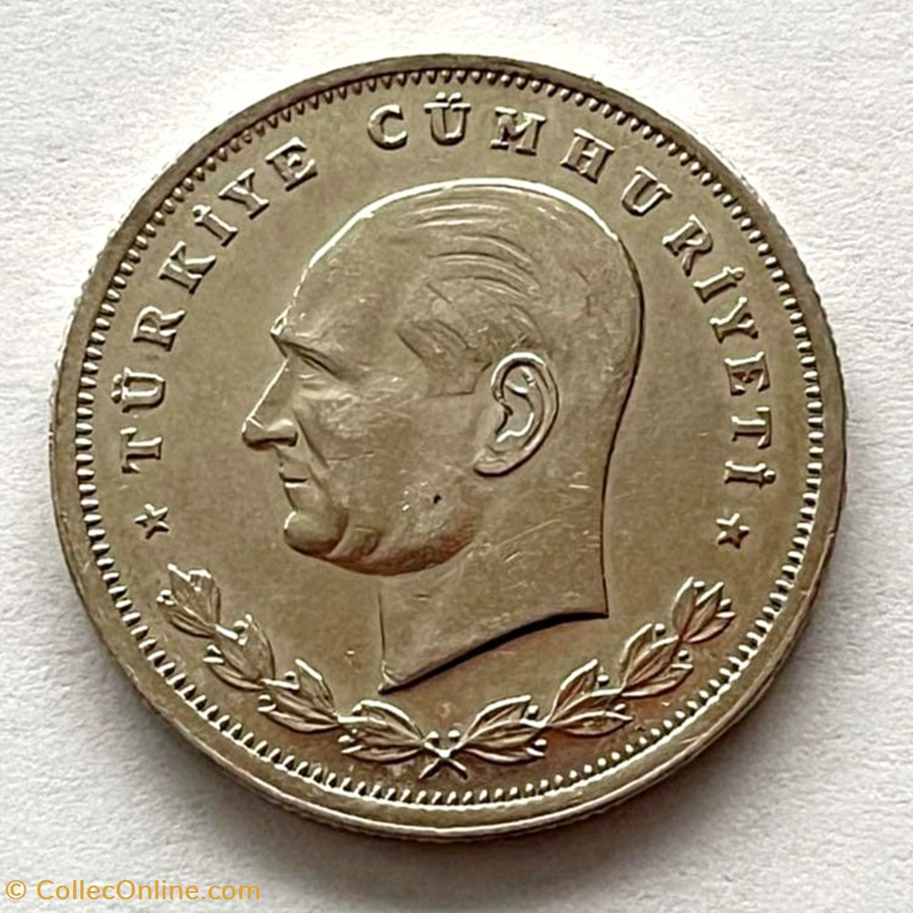1934 100 kurus R1 coins world turkey 1934 100 kurus r1