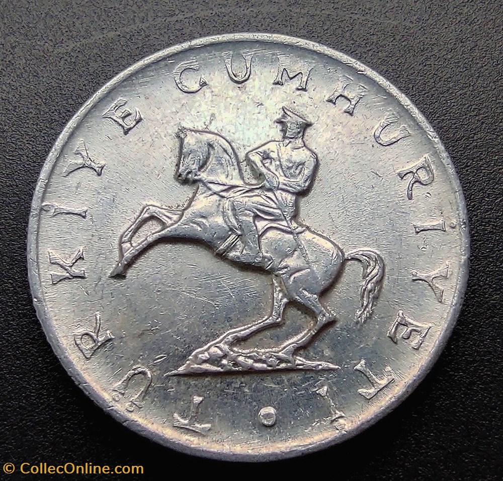 coins world turkey 1983 lira 5 aluminium