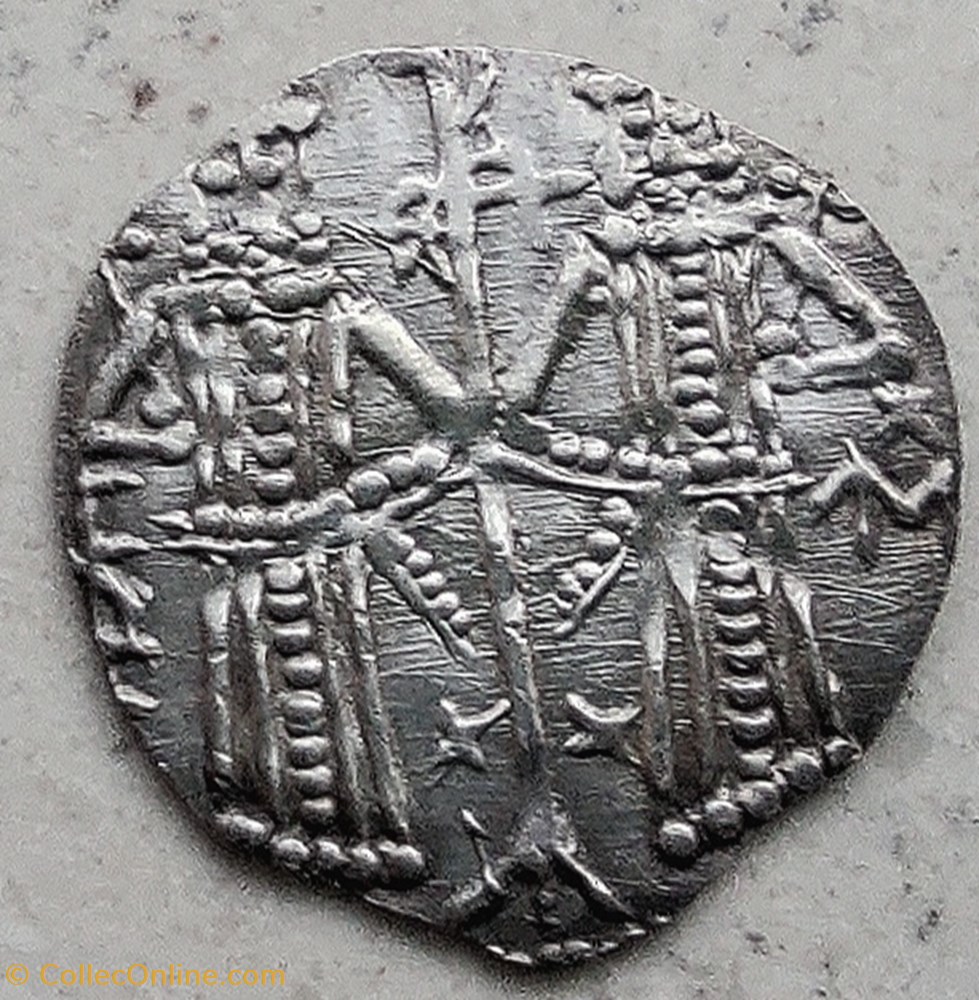 BUL 1331-1355 - Ivan Alexander I - grosh #1 coins world bulgaria bul 1331 1355 ivan alexander i grosh 1