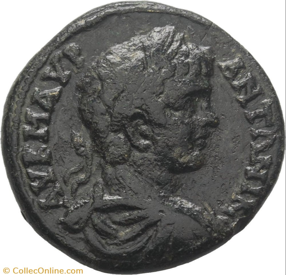 198-217 Caracalla, Anchialos coins ancient to romans provincial 198 217 caracalla anchialos