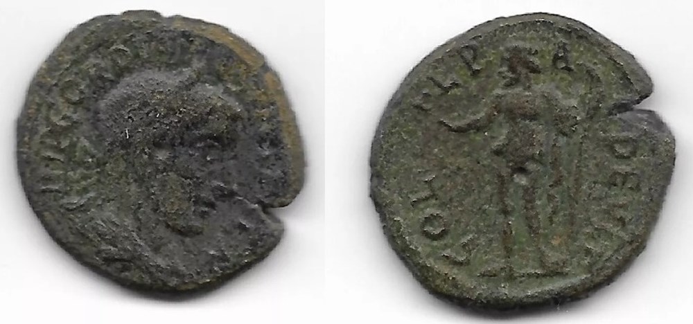 238-244 Gordian III, Zeus, AE23 coins ancient to romans provincial 238 244 gordian iii zeus ae23