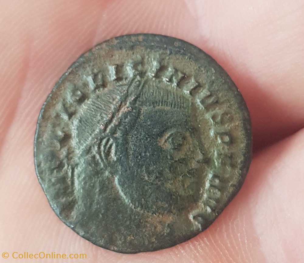 LICINIUS 1er - Follis reduit - Siscia - 5eme officine monnaie antique av jc ap romaine republicaine imperiale licinius 1er follis reduit siscia 5eme officine
