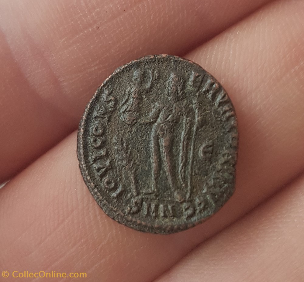 monnaie antique av jc a ap romaine republicaine imperiale licinius 1er follis nicomedie 5eme officine