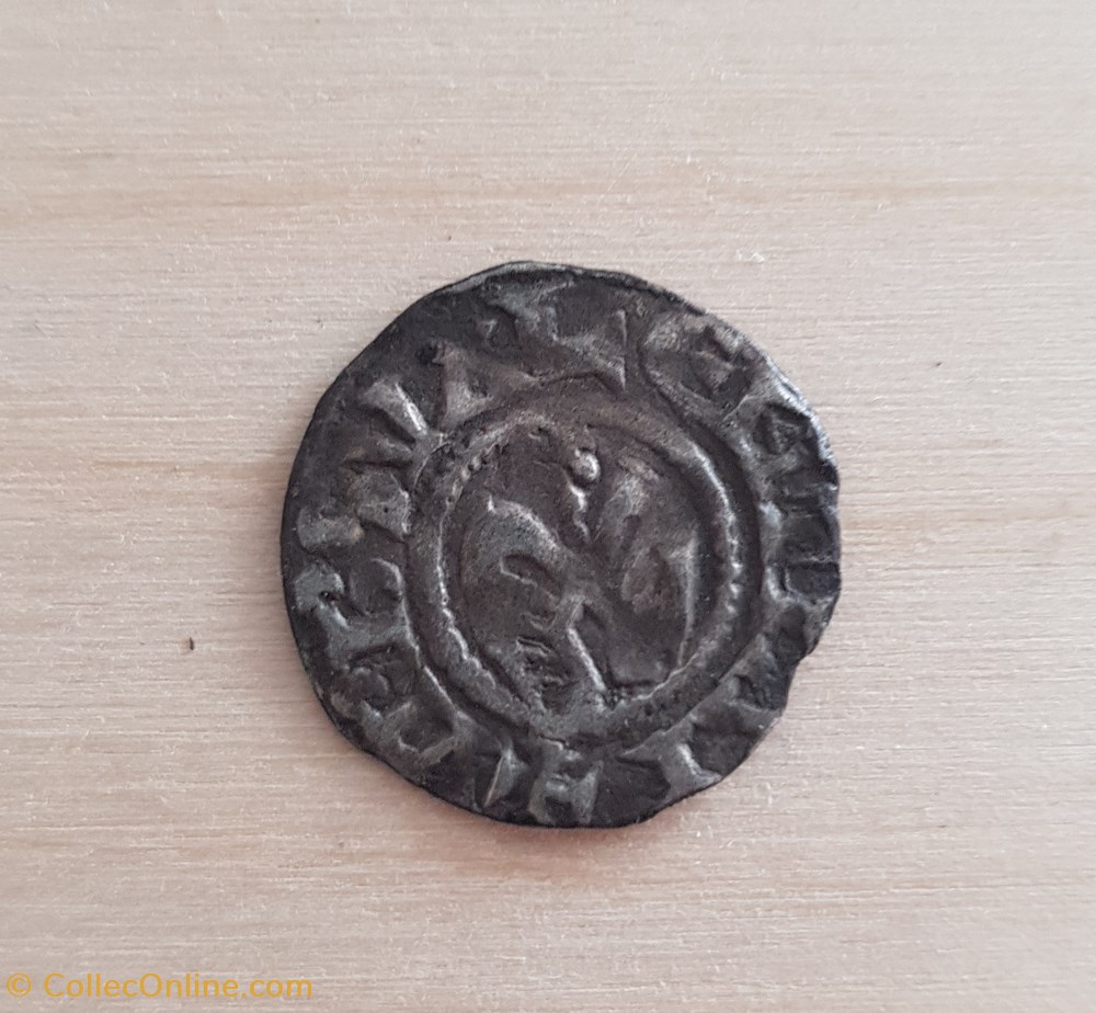 Denier anonyme evêché de Valence monnaie france feodale denier anonyme eveche de valence
