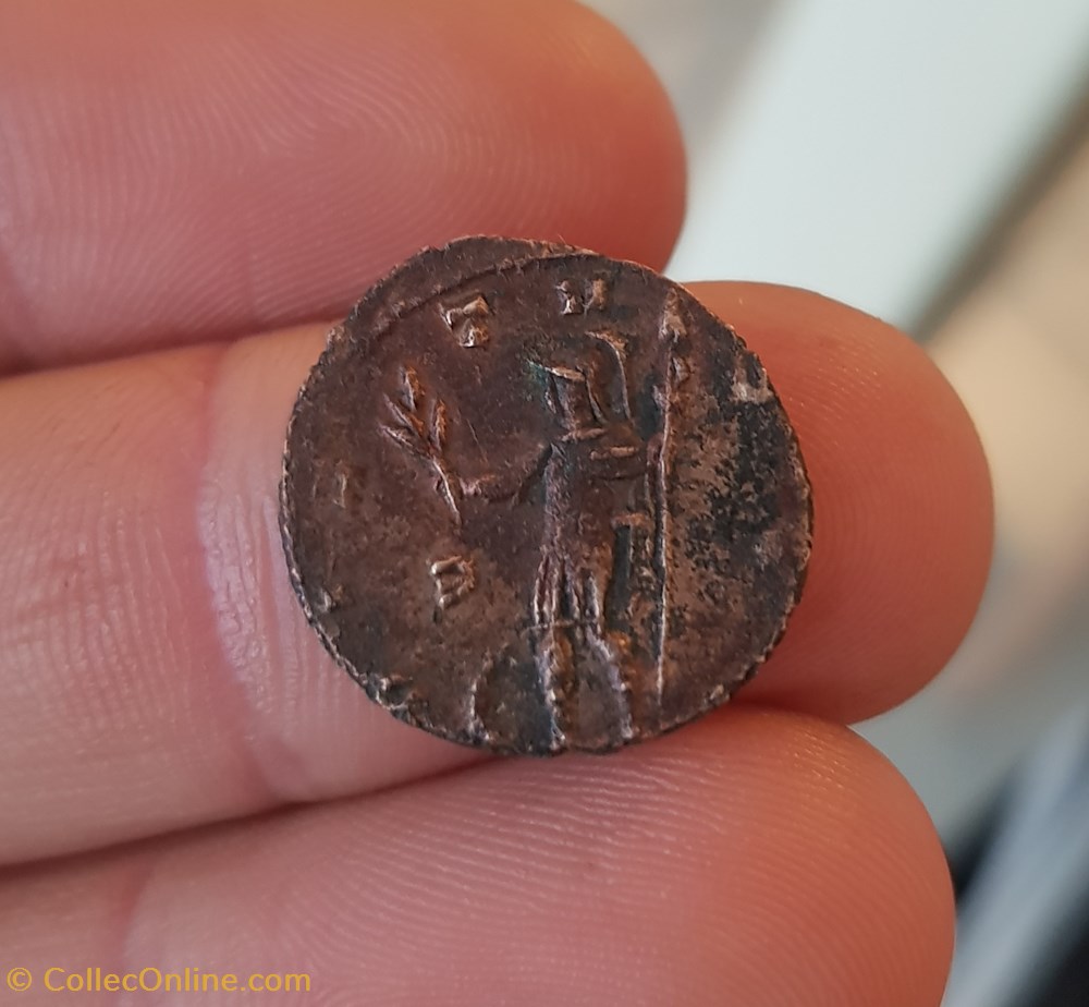 monnaie antique av jc ap romaine republicaine imperiale claude ii le gothique antoninien virtus rome