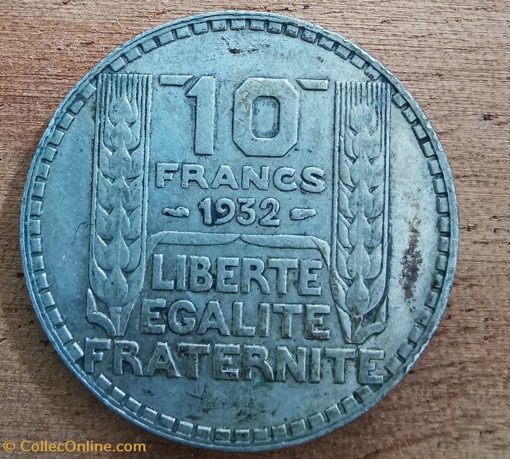 F.360/5 - 10 FRANCS DE TURIN monnaies france modernes f 360 5 10 francs de turin