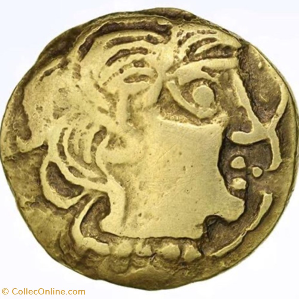 Série de faux statères Bituriges Cubes - Moulages 2 monnaie antique av jc ap gauloise serie de faux stateres bituriges cubes moulages