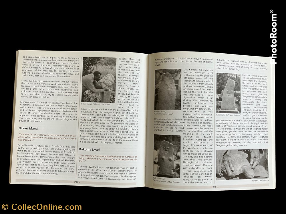books comics magazines tengenenge art sculpture and paintings