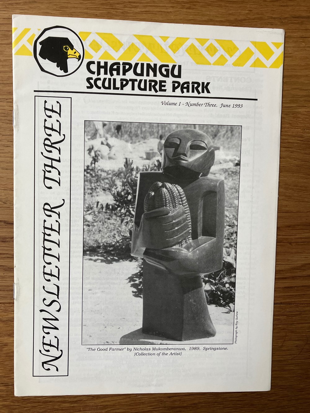 Chapungu newsletter volume 1 number 3 books comics magazines chapungu newsletter volume 1 number 3