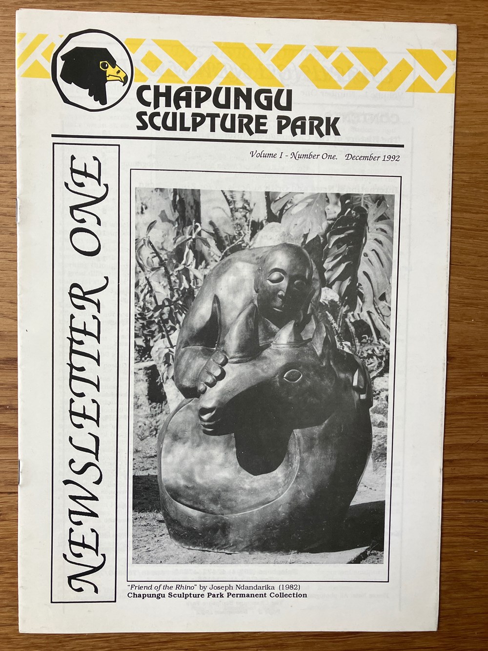 Chapungu newsletter volume 1 number 1 books comics magazines chapungu newsletter volume 1 number 1