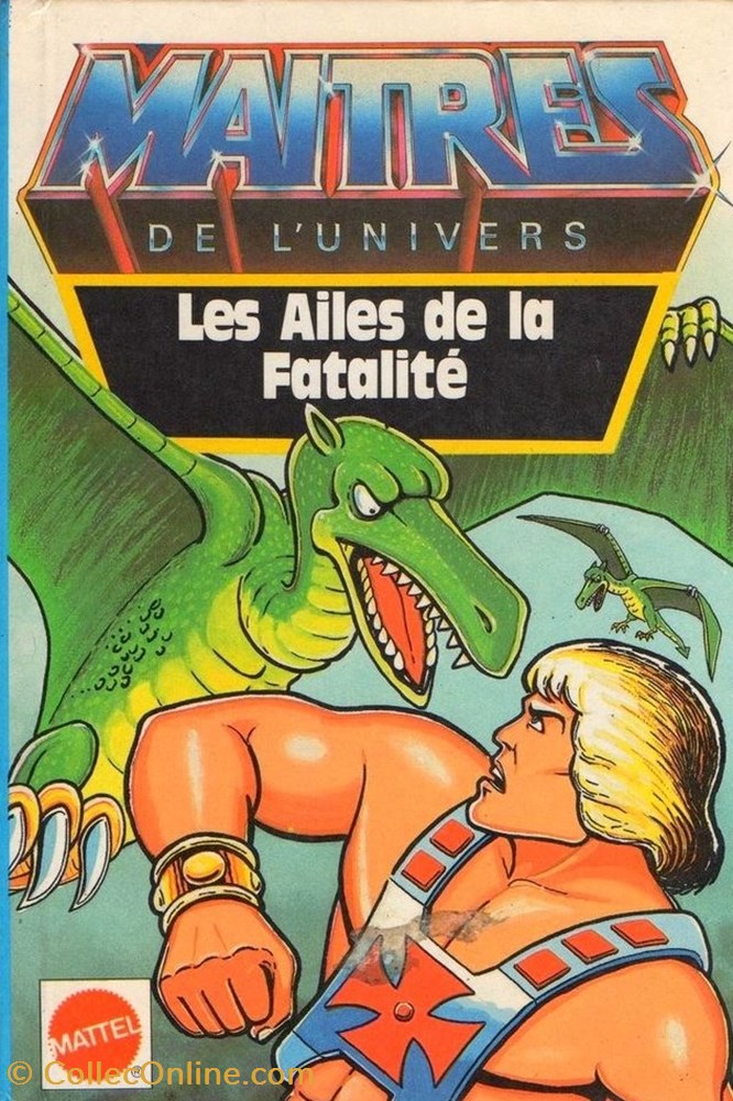livre bd revue bande dessinee les maitres de univers les ailes de la fatalite